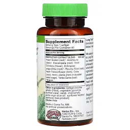 Тонік для легенів Herbs Etc. Lung Tonic 120 м'яких таблеток - мініатюра 2