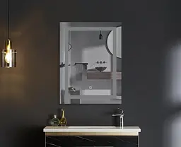 Дзеркало Mixxus Tall MR08-80x60-Reverse (LED Touch, антизапотівання, димер, регулювання яскравості) MI6659 - мініатюра 7
