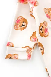 Комбінезон з начосом для новонародженої дівчинки Girl Bears - мініатюра 4