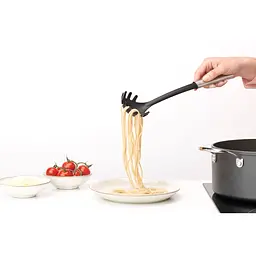 Ложка Brabantia Cook & Serve для спагеті чорна 35.5 см (250668) - мініатюра 3