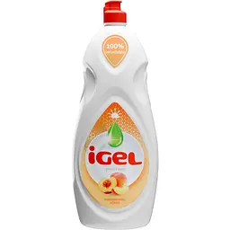 Гель для миття посуду iGel White Peach 900 мл