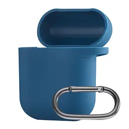 Чохол Silicone Case 1,2mm for AirPods 1/2 Dark Blue