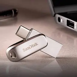 Флеш-накопичувач SanDisk USB 3.1 Ultra Dual Luxe Type-C 64Gb (150 Mb/s) (SDDDC4-064G-G46) - мініатюра 7