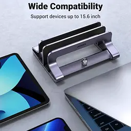 Підставка для ноутбука UGREEN LP258 Vertical Laptop Stand (Dual-slot) (60643) - мініатюра 6