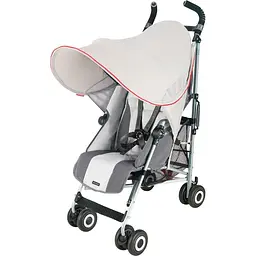 Універсальний капюшон-козирок для коляски від сонця Maclaren 63012, білий - мініатюра 3