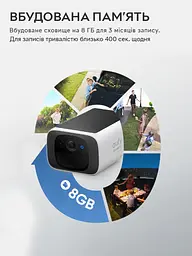 Вулична IP-камера з сонячною панелью Eufy Security S220 SoloCam Solar Powered Wire-Free 2K Resolution Security Camera (T8B00-SP) з роздільною здатністю 2К - мініатюра 6