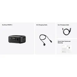 Система EcoFlow RIVER 3 UPS та сонячна панель 45W (Type-C) (EFRIVER3-UPS-EU-CBox/EFSOLAR45-TYPE-C) - мініатюра 10