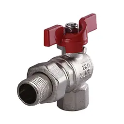 Кран кульовий кутовий з американкою Selba 1/2″ SL1543 - мініатюра 2