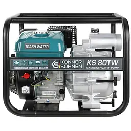Мотопомпа для брудної води Konner&Sohnen KS 80T W
