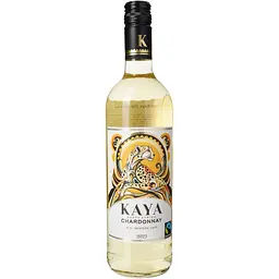 Вино Kaya Chardonnay біле сухе 14% 0.75 л