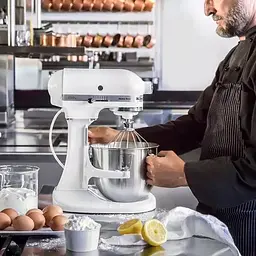 Планетарний міксер KitchenAid Heavy Duty 4.8 л білий (5KPM5EWH) - мініатюра 13