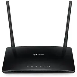 Роутер TP-LINK Archer MR400, Wi-Fi 802.11a/b/g/n/ac, до 1167 Mb/s, 2.4/5GHz, 3 LAN 10/100 Mb/s, RJ45 10/100Mb/s, 4G, 2 зовнішні антени