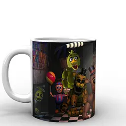Кухоль GeekLand Five Nights At Freddys П'ять ночей з Фредді постер FN.02.002.507 330 мл білий - мініатюра 3