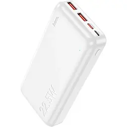 Портативний акумулятор Hoco J101A Astute 22.5W 20000mAh white - мініатюра 2