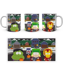 Кухоль GeekLand South Park Ерік Стен Кайл Кенні SP 02.27 330 мл білий - мініатюра 4