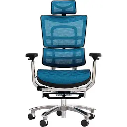 Офісне крісло GT Racer X-809L (W-55), синє (X-809L Blue (W-55)) - мініатюра 2