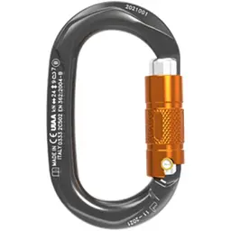 Карабін Climbing Technology Oval OVX TG Grey/Orange (1053-2C50200SHFCTSTD)