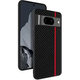 Чохол накладка Primolux CFC для Google Pixel 8 Black&Red - мініатюра 2