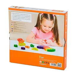 Пазл Viga Toys дерев'яний Півник по літерах (55244N) - мініатюра 3