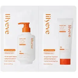 Комплекс проти випадіння та для об'єму волосся Lilyeve GROW: TURN EXOSOME Shampoo & Treatment Dual Sachet