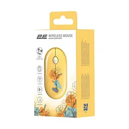 Бездротова миша комп'ютерна 2E MF300 FLORA POPPY Silent WL BT з принтом - мініатюра 6