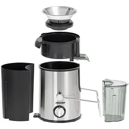 Соковижималка Mesko MS 4126 black 600Вт/ контейнер для соку-0,45л/ контейнер для м'якоті-1,5л - мініатюра 4