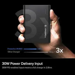Портативний зарядний пристрій PowerArc ArcPack USB-C 15000 mAh 60 W PD Black (PA1801) - мініатюра 3