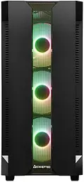 Корпус Chieftec HUNTER GS-01B-OP 4x120mm A-RGB, ATX, без БЖ, Black (GS-01B-OP) - мініатюра 9