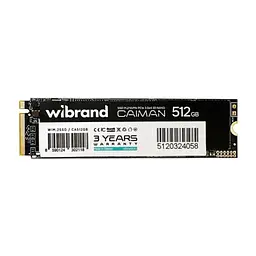 Накопичувач SSD M.2 2280 512GB Caiman Wibrand (WIM.2SSD/CA512GB) - мініатюра 2