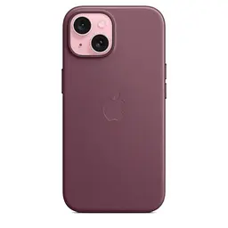 Чохол CasePro FineWoven Case with MagSafe Mulberry для iPhone 15 - мініатюра 2