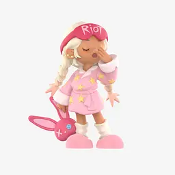 Іграшка-сюрприз Pop Mart Lil Peach Riot Серія Sleepover з колекційною фігуркою (PRLS-01) - мініатюра 4