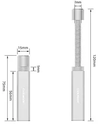 Підставка для відеокарти Coolmoon GH-120 Silver (GH120-Silver) - мініатюра 2