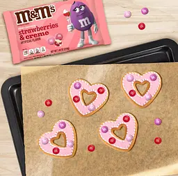 Драже M&M's White Chocolate Strawberries and Cream Valentine's Day 210г - мініатюра 7