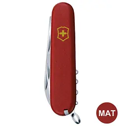 Ніж Victorinox Spartan Mat 91мм 12функ черв.мат штоп жовт.лого - мініатюра 3