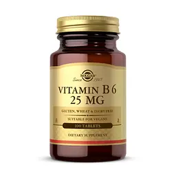 Вітамін B6 Vitamin B6 25mg - 100 tabs
