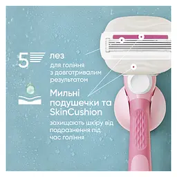 Уцінка. Станок для гоління Gillette Venus Pro Comfortglide Sugarberry Scented Miami жіночий 1 шт. - мініатюра 5