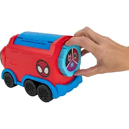 Машинка Spidey Deluxe Feature Vehicle Web Spinning Hauler Павутинний тягач (SNF0081) - мініатюра 7