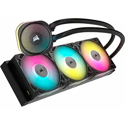 Система водяного охолодження Corsair iCUE Link Titan 360 RX RGB Black (CW-9061018-WW) UA [143822] - мініатюра 2