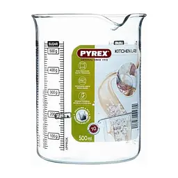 Мерная емкость Pyrex Kitchen Lab стеклянная 500 мл (LABBK50/7646)
