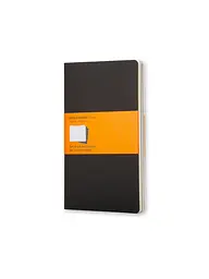Записник Moleskine Cahier середній, Лінійка Чорний (QP316)