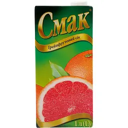 Сік Смак Грейпфрутовий 1 л - мініатюра 2