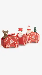 Новорічна іграшка Потяг SW03187 Червоний shop (2000999293061) - мініатюра 3