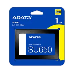 Накопичувач SSD ADATA Ultimate SU650 1TB 2.5" SATA III 3D NAND (ASU650SS-1TT-R) - мініатюра 2