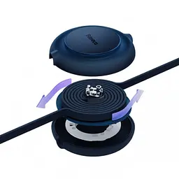 Кабель Baseus Bright Mirror 2 Series 3-in-1 Cable USB to MicroUSB+Lightning+Type-C 3.5A 1.1m CAMJ010003 Blue - мініатюра 4