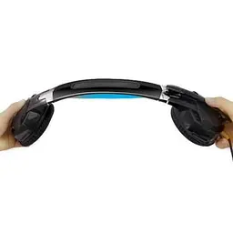 Навушники Real-El GDX-7500 Black/Blue (EL124100015) - мініатюра 6