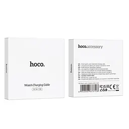 Бездротовий зарядний пристрій для смарт-годинника Hoco Y39 Smart watch charging cable Чорний - мініатюра 2