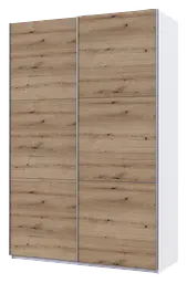 Шафа купе Doros G-Caiser 2 ДСП 160х60х240 см Дуб Евок/Білий (42005073)