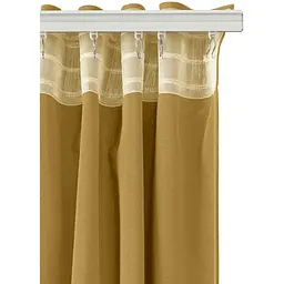 Штори на кухню та в кімнату Cosas  HONEY 180х250 см 2 шт гірчичний (Curtains_25Mustard_DUK_180x250) - мініатюра 7