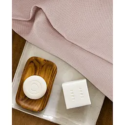 Рушник вафельний Cosas Waffle Rose CS2 75x95 см, рожевий - мініатюра 3