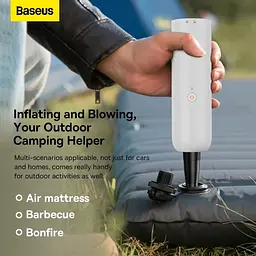 Автомобільний бездротовий пилосос Baseus A3lite Car Vacuum Cleaner (VCAQ050002) білий - мініатюра 8